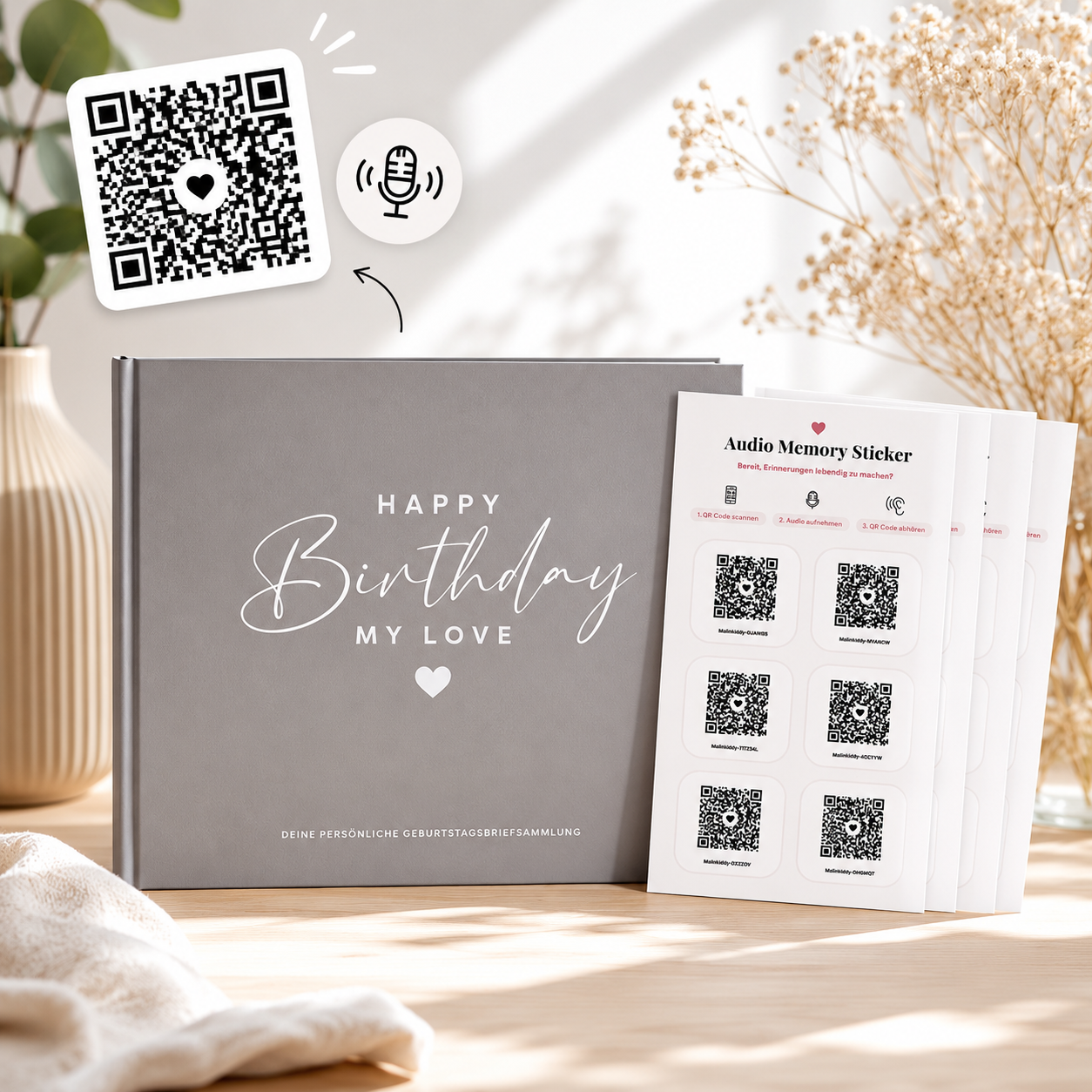 Happy Birthday my Love - Audio Edition | 18 Briefe & 18 Stimmen