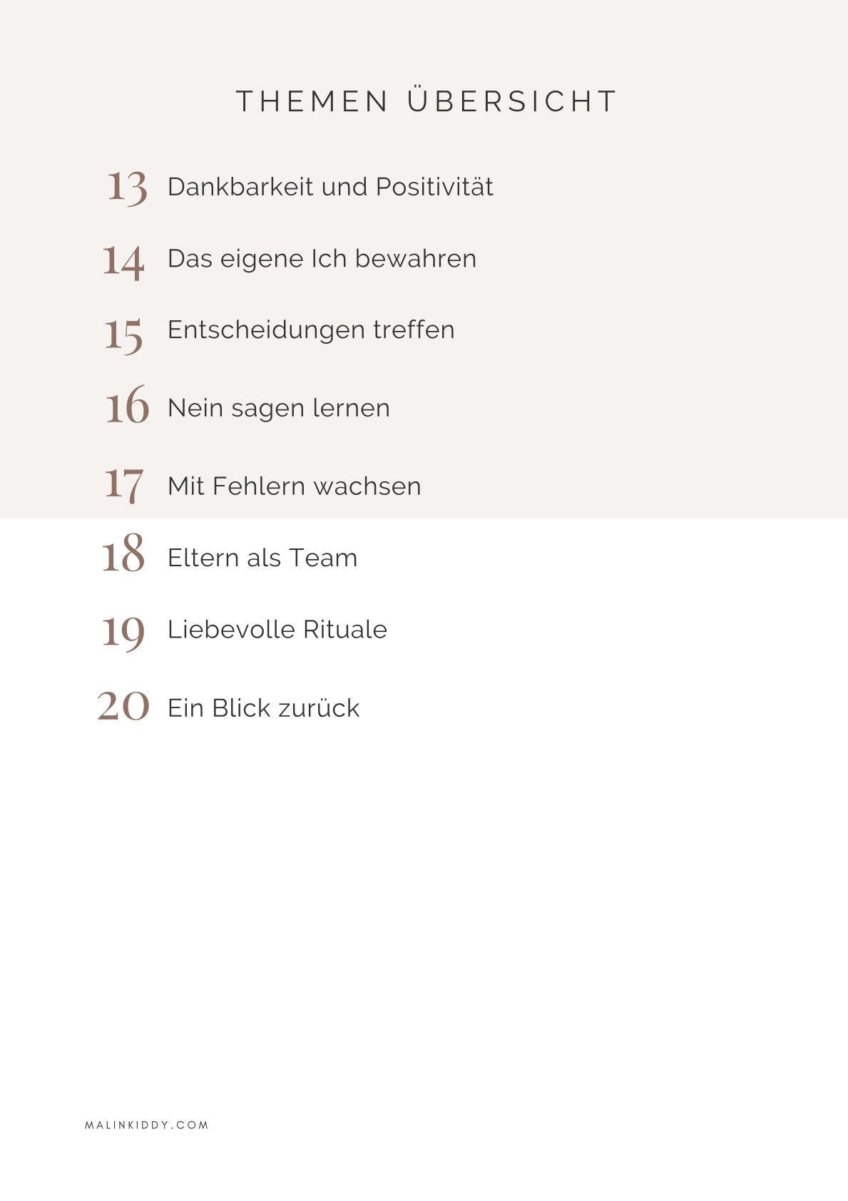 Digitales Mama Workbook & Journal