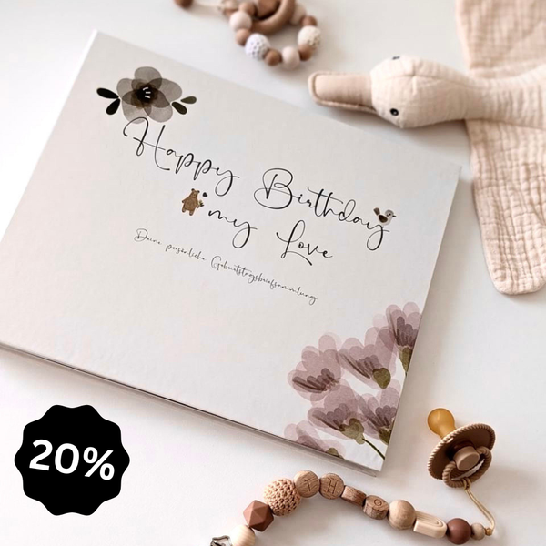 Happy Birthday my Love - 18 Jahre Erinnerungsbuch voller Liebe