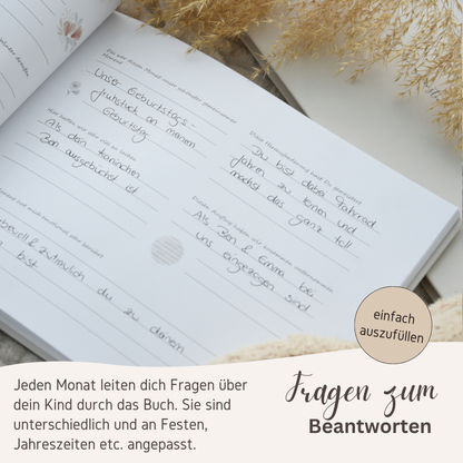 Kleinkind Erinnerungsbuch