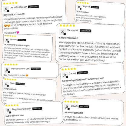 Kleinkind Erinnerungsbuch