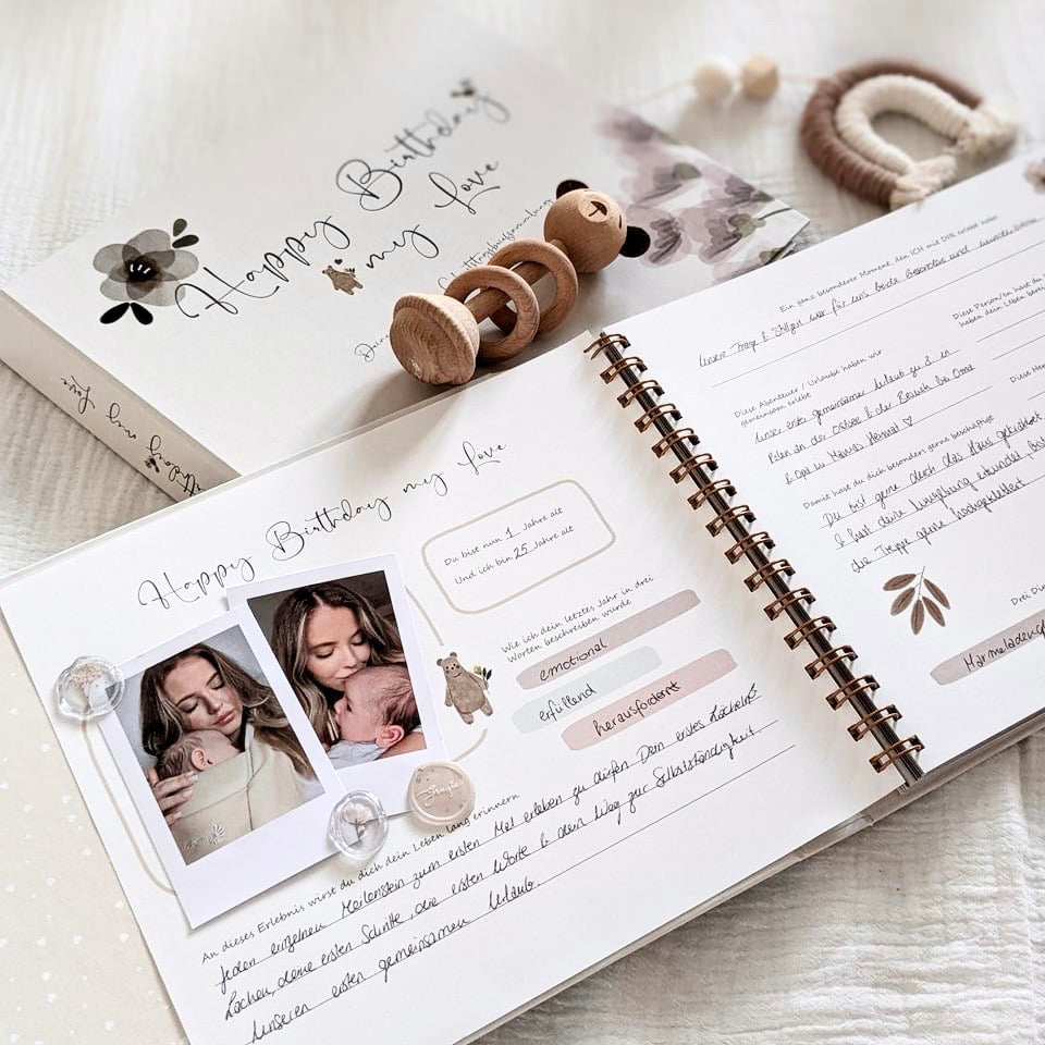 Erinnerungsbuch für dein Kind – 18 Jahre & 18 Geburtstagsbriefe | Happy Birthday my Love