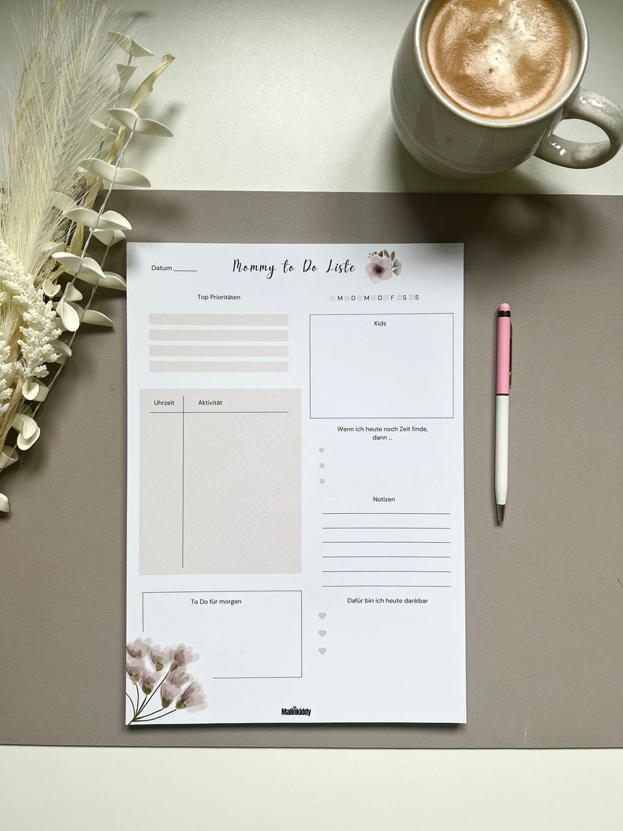 Mommy To Do - Liste