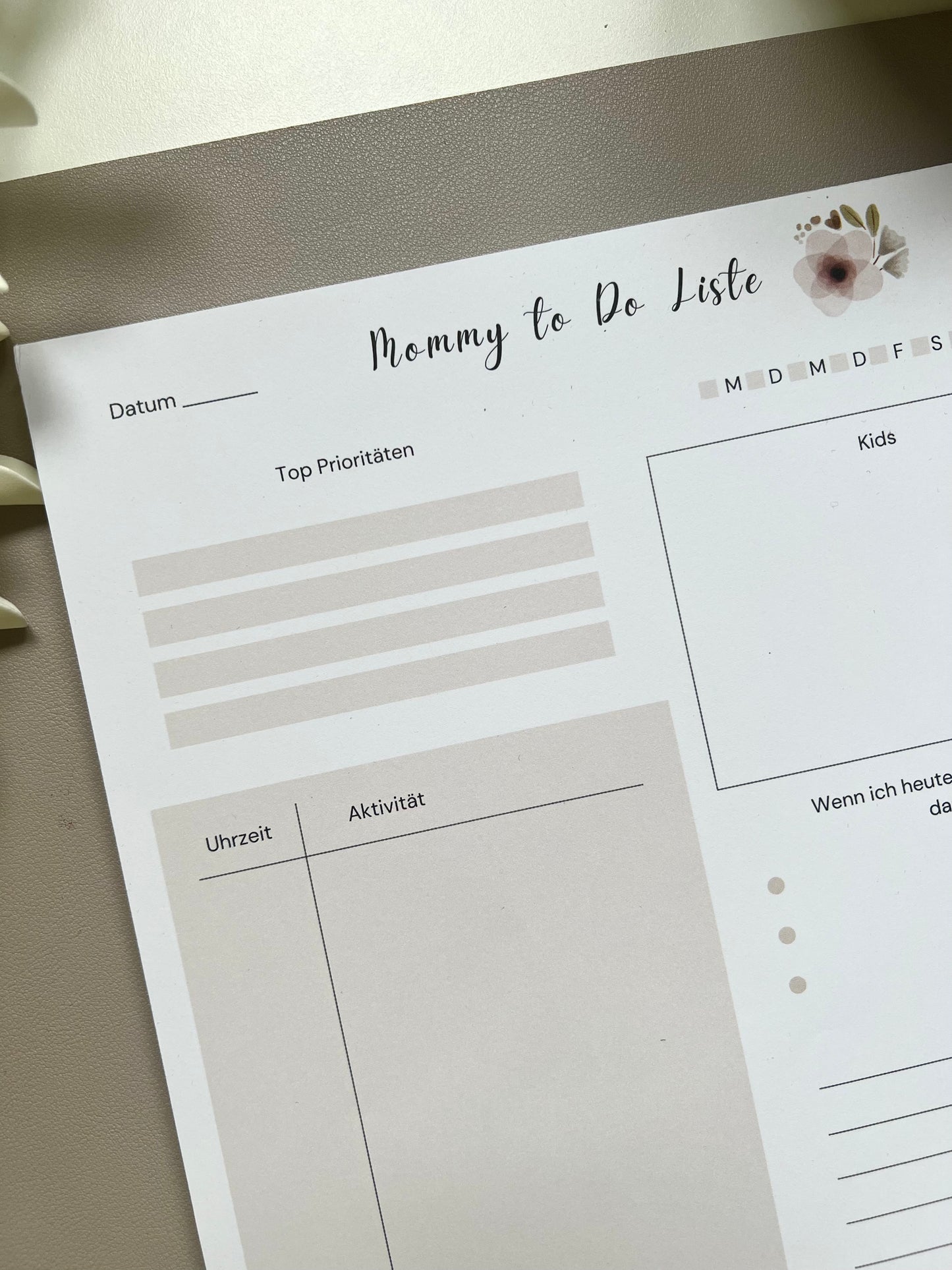 Mama To Do - Liste