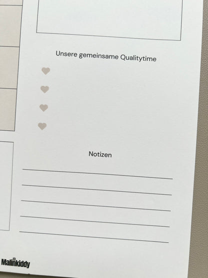 Aktivitäten Plan