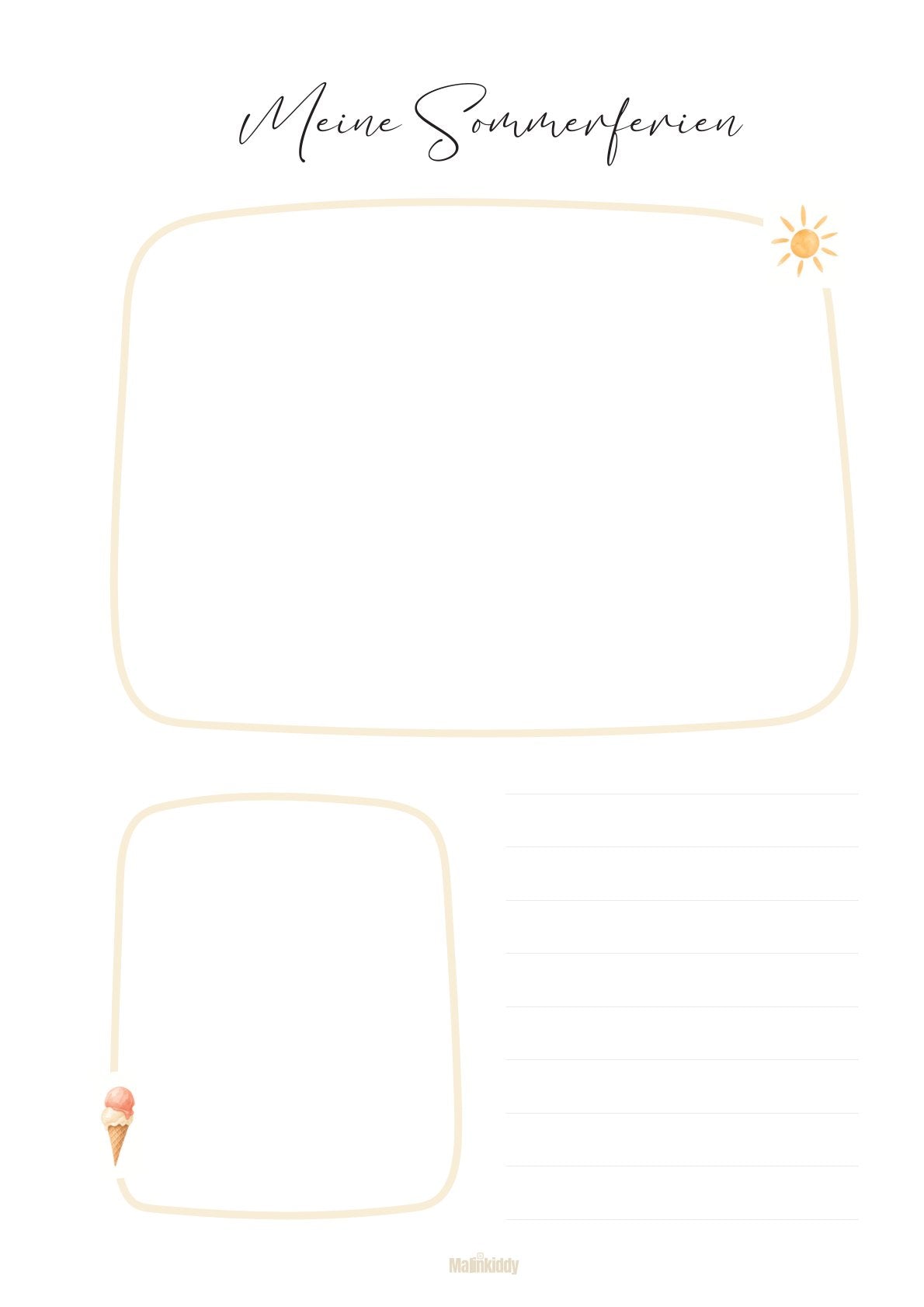 Meine Sommerferien