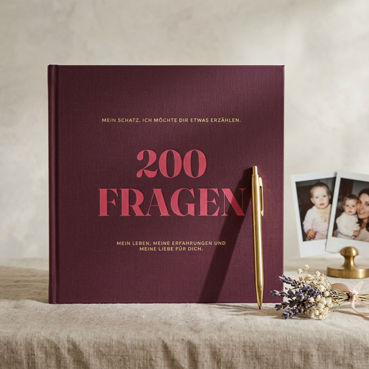 200 Fragen – Erzähle deinem Kind von deinem Leben, deinen Erfahrungen und deiner Liebe