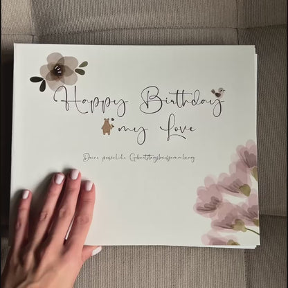 Erinnerungsbuch für dein Kind – 18 Jahre & 18 Geburtstagsbriefe | Happy Birthday my Love