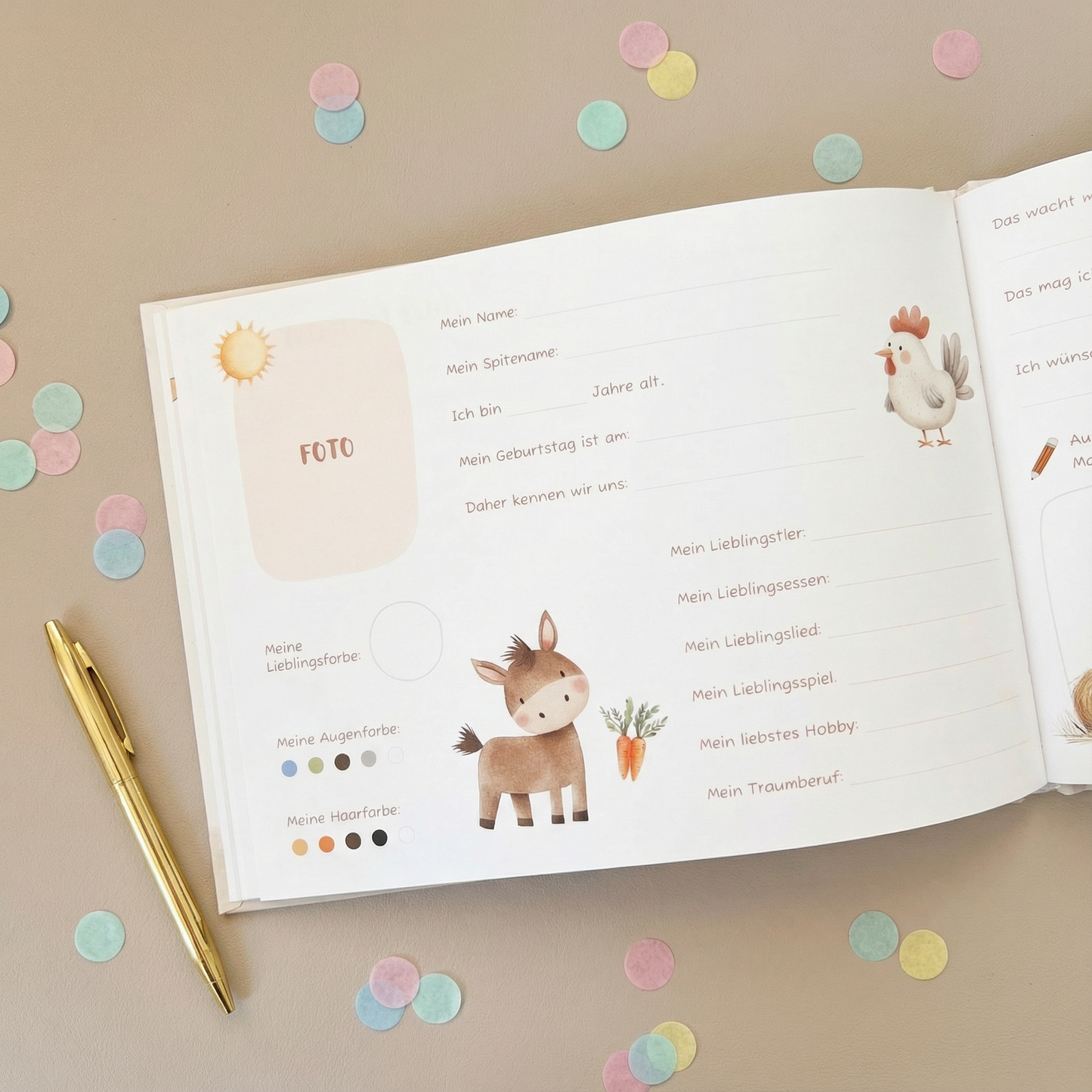 Mein Freunde & Familienbuch